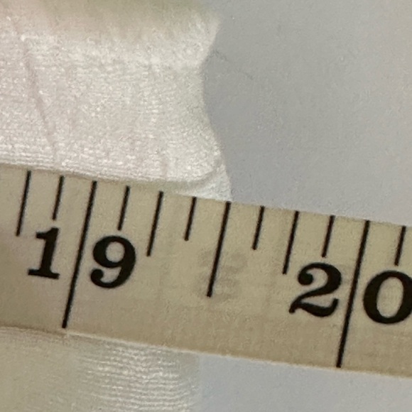 Kings Road.  sz lg dress midi length all white hankie style hem - Picture 4 of 15